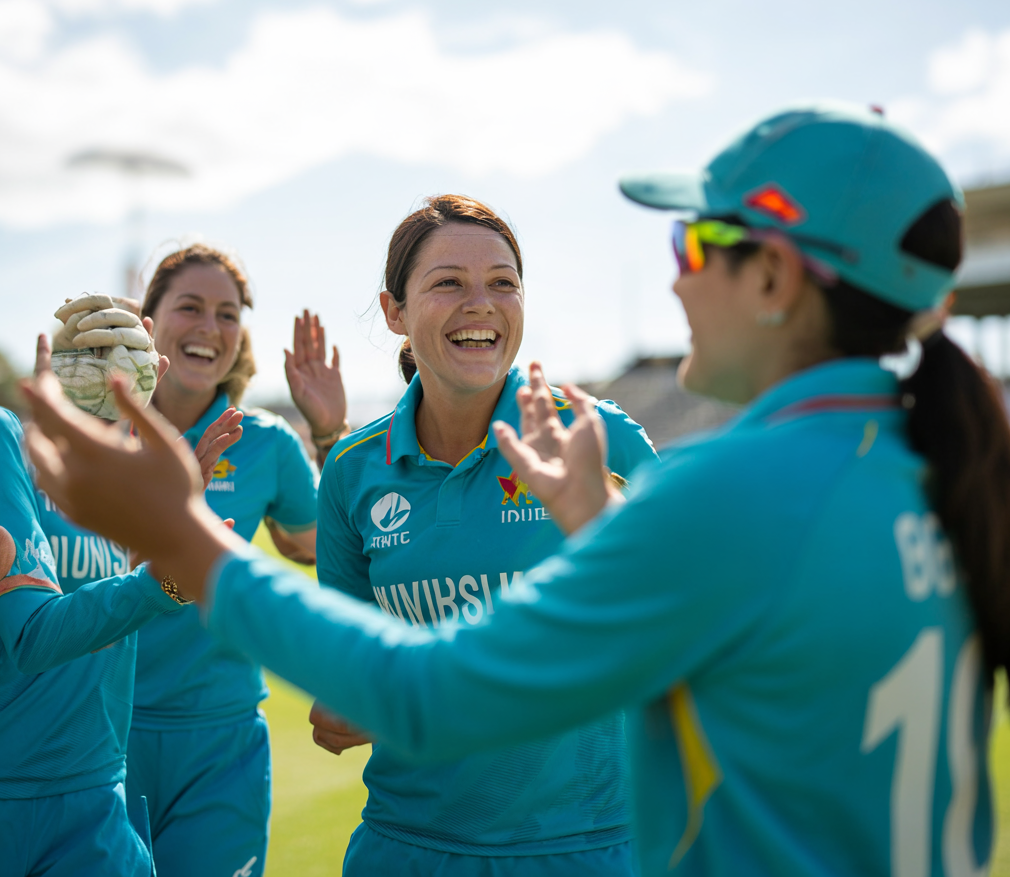 women cricket match image